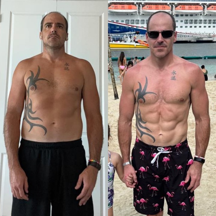 Thomas, before and after